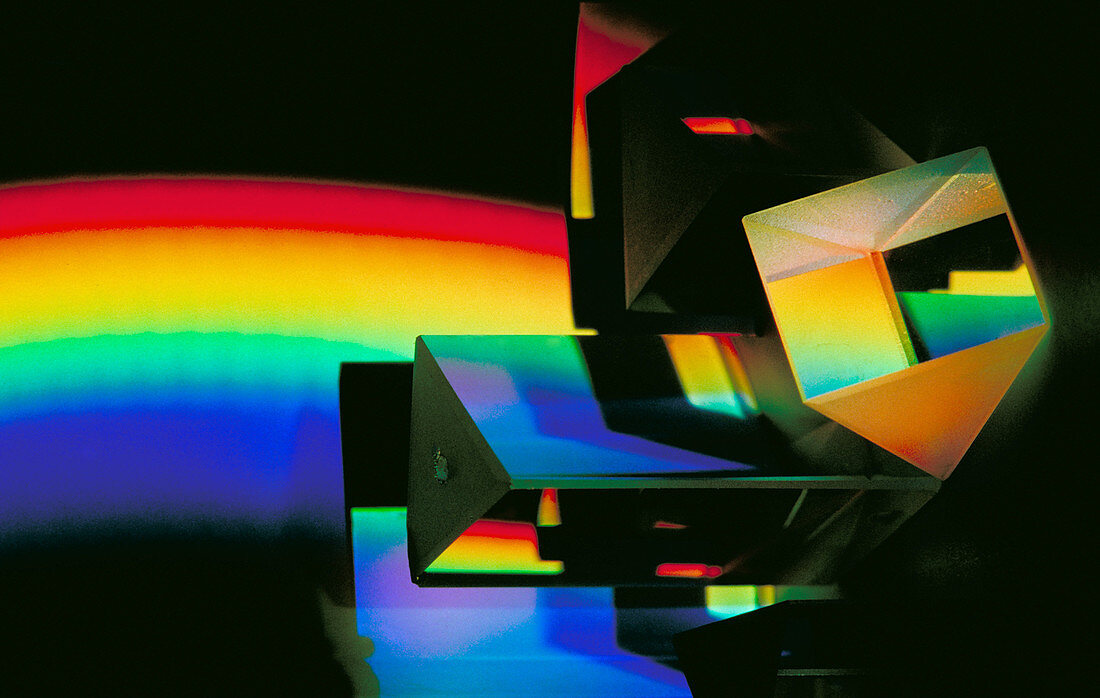 Prism and light spectrum