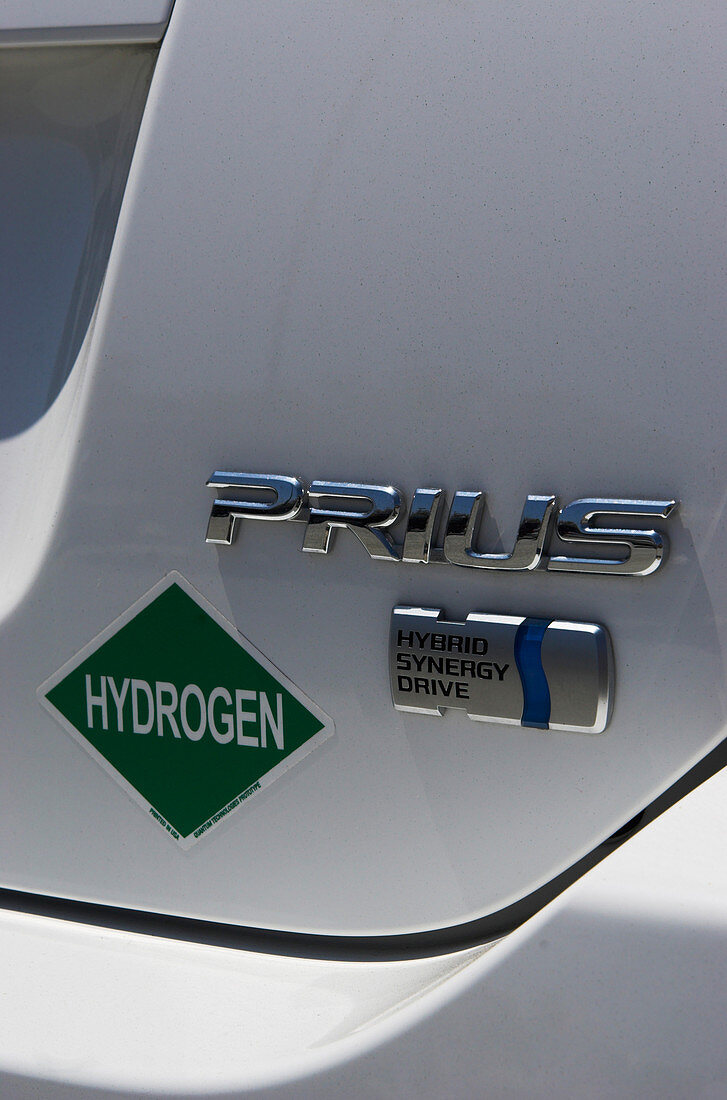 Hydrogen-powered Toyota Prius