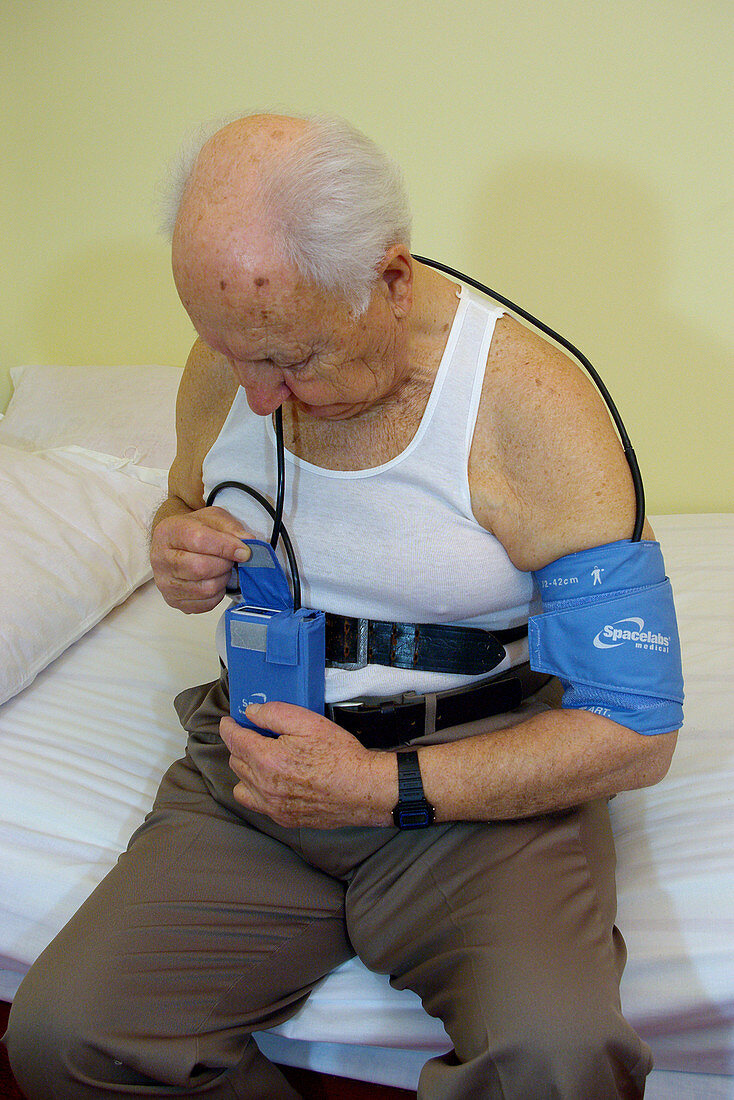 Adjusting Blood Pressure Monitor