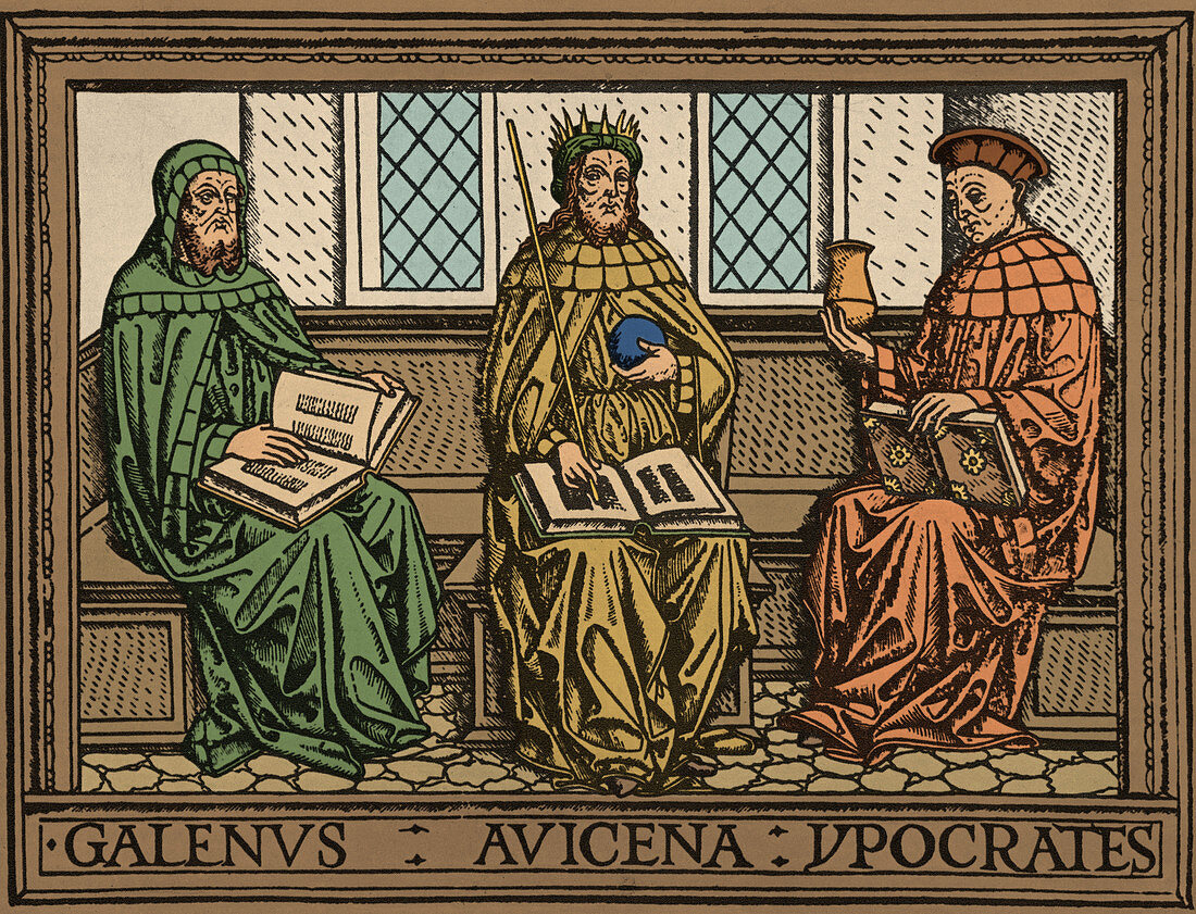 'Galen,Avicenna and Hippocrates'