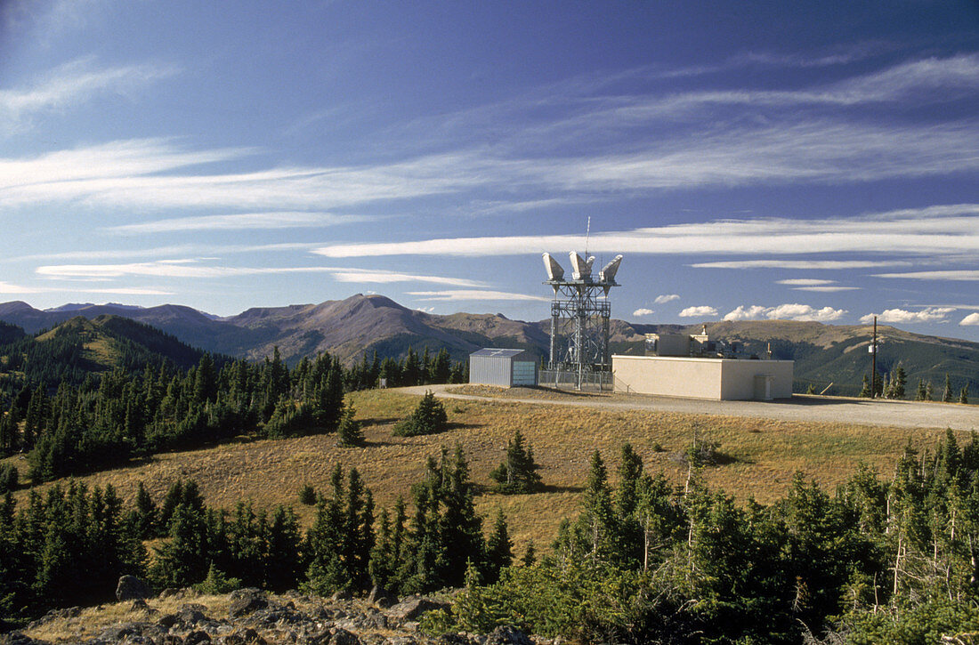 'Microwave Relay Tower Station,CO'