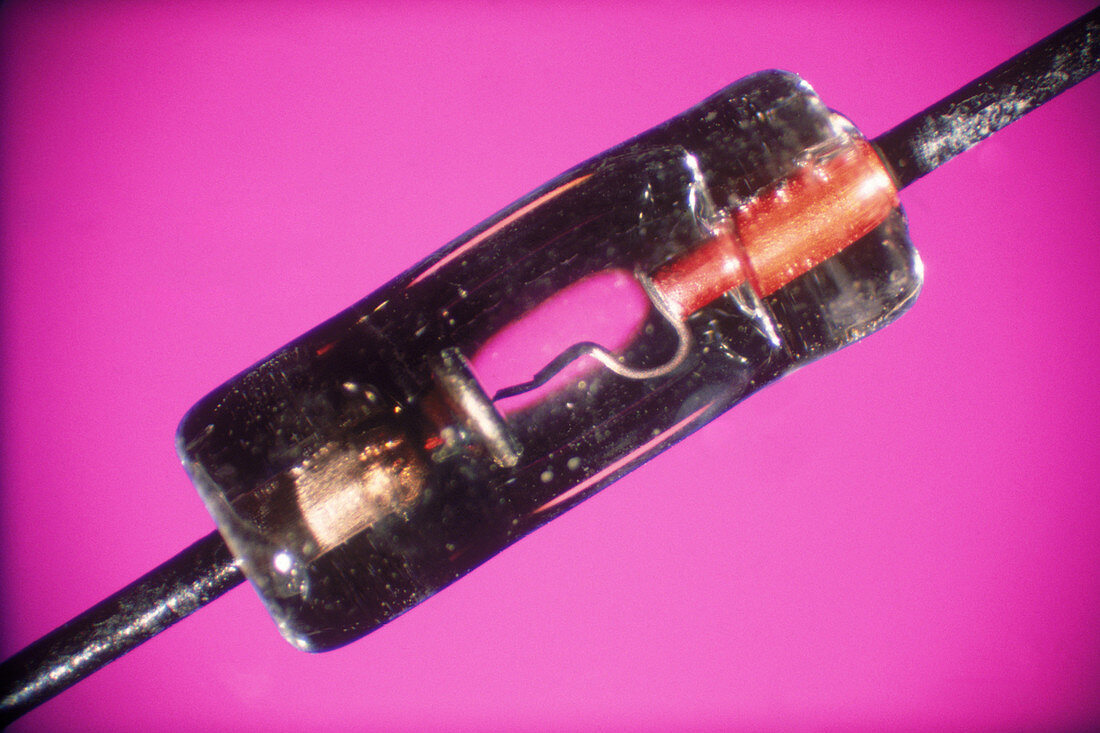 Photomicrograph of Piezoelectric Diode