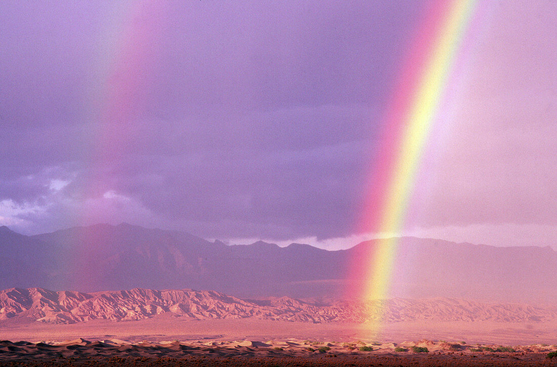 Death Valley Rainbow