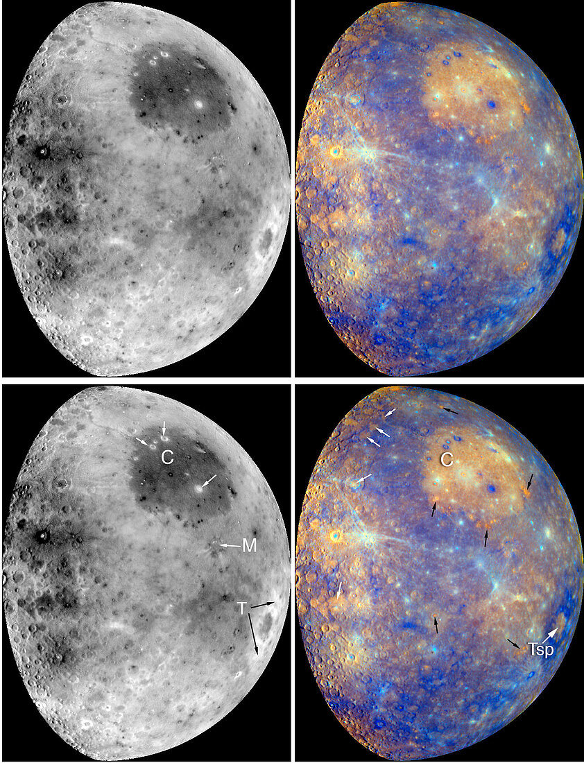 Messenger image of Mercury