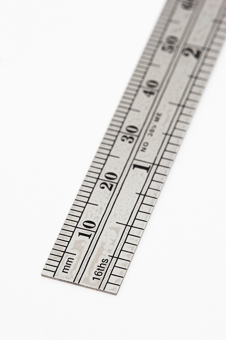 Millimeter-inch Ruler