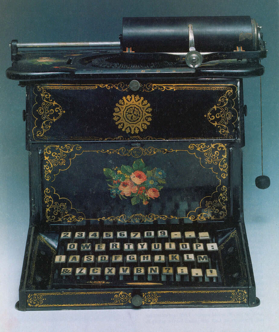 Sholes and Glidden Typewriter