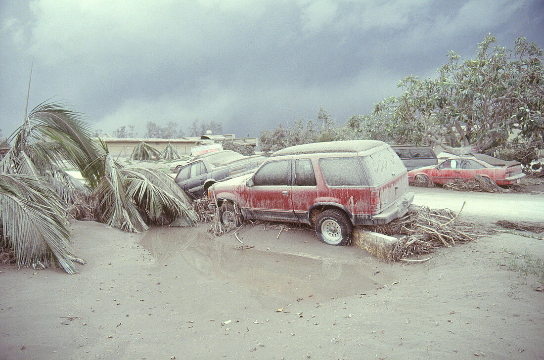 Aftermath of Pinatubo Eruption