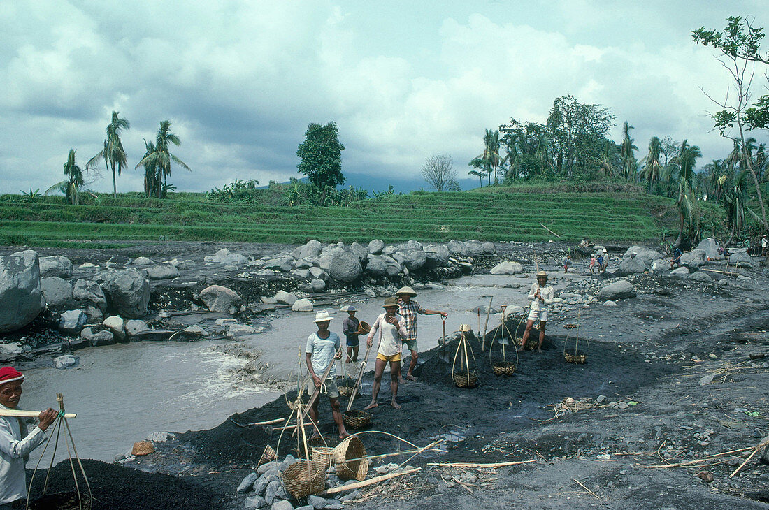 River Cleaning,Post-Eruption