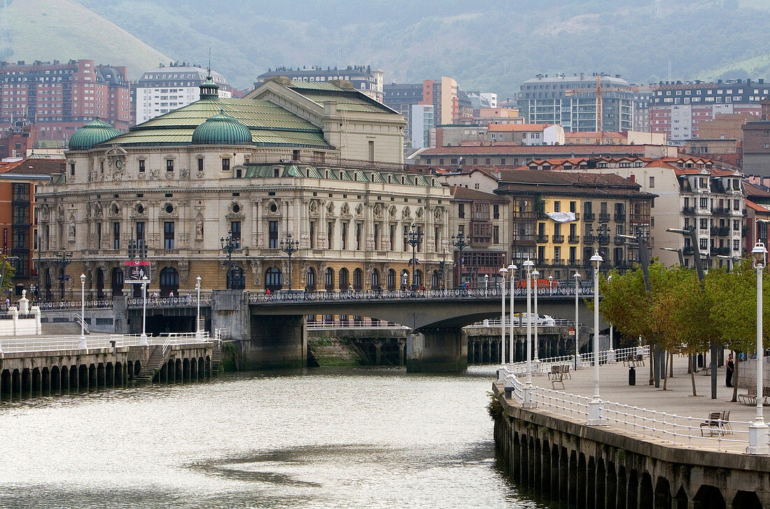 Nervion River,Bilbao,Spain