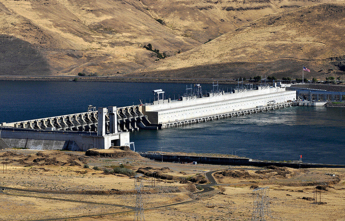 John Day Dam,Columbia River