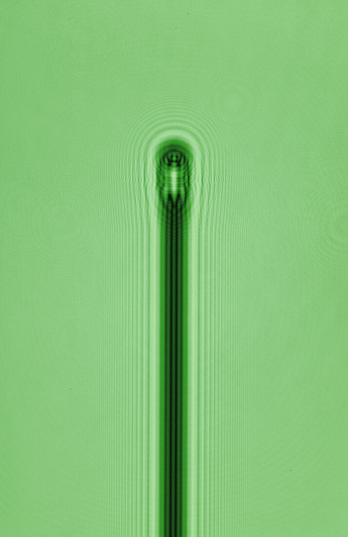 Diffraction on a needle,2 of 2