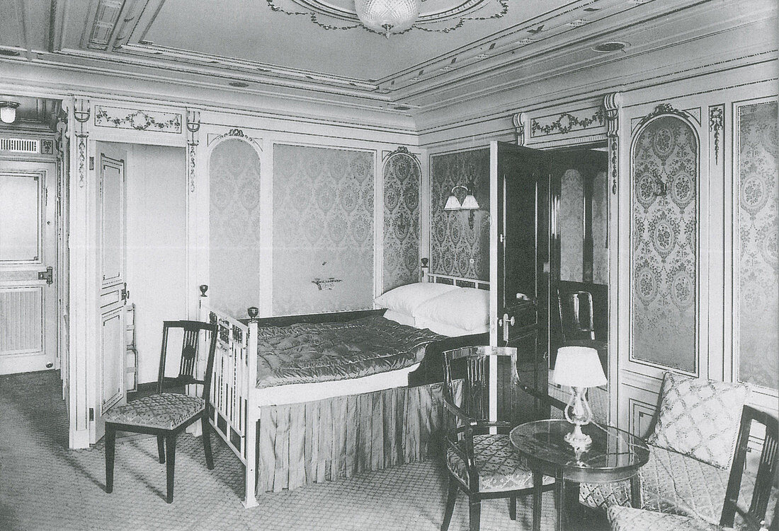 First class suite on the Titanic