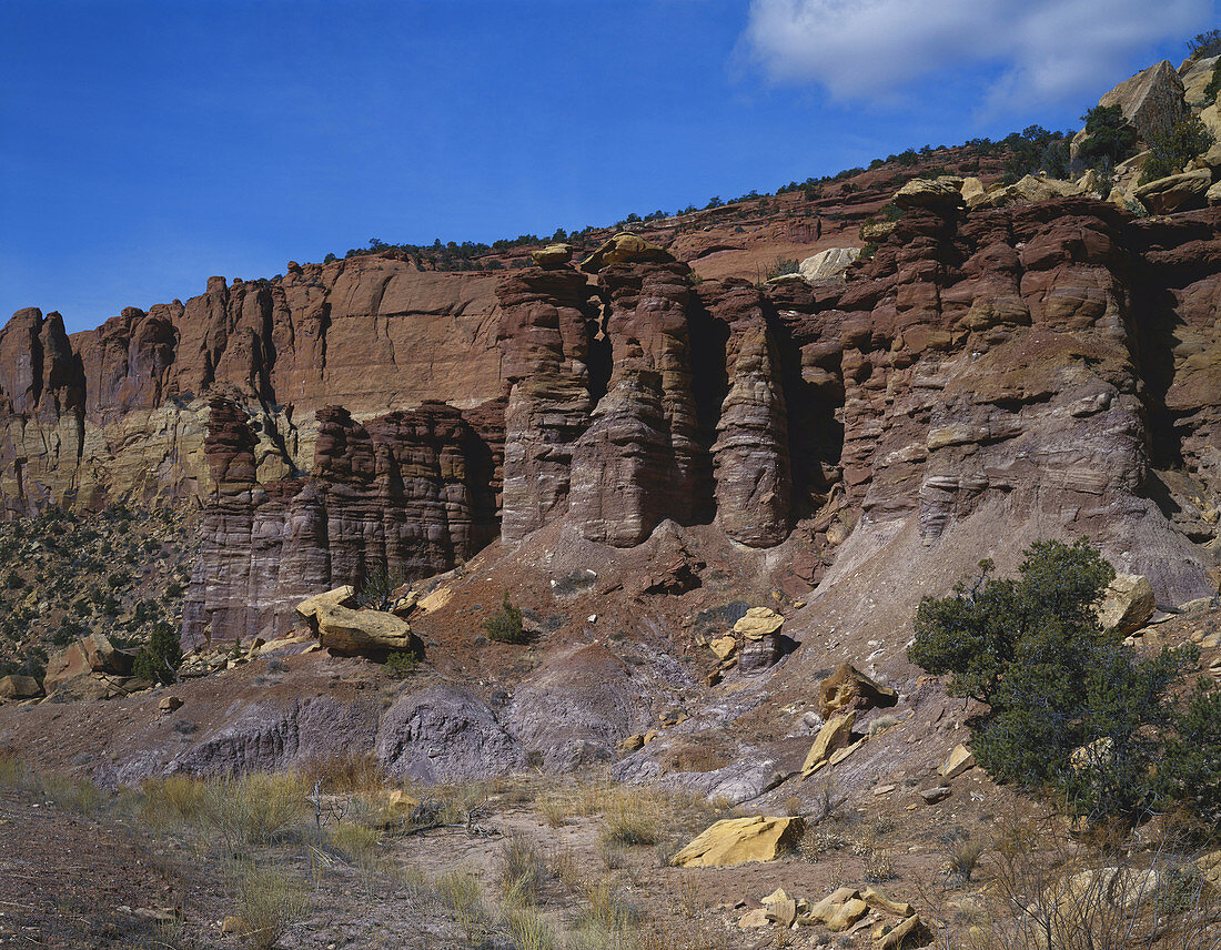 Eroded Red Sandstone,Utah,USA