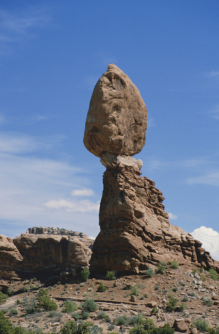 Balanced Rock in Utah,USA