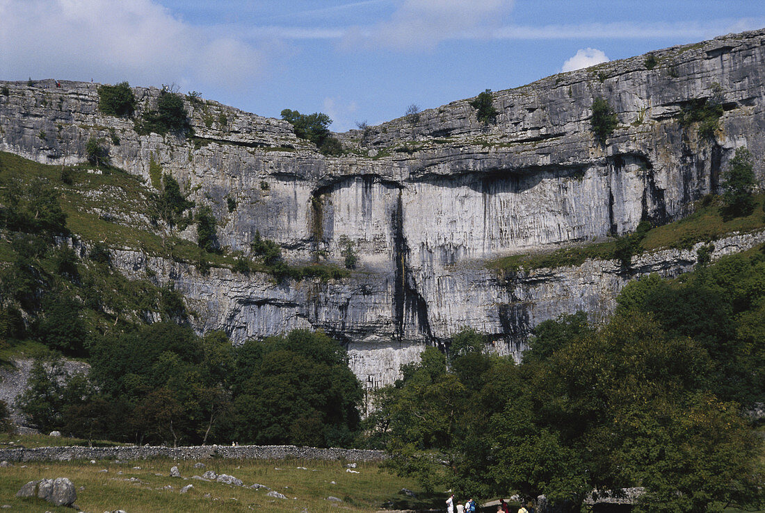 Malham Cove Limestone Cliffs