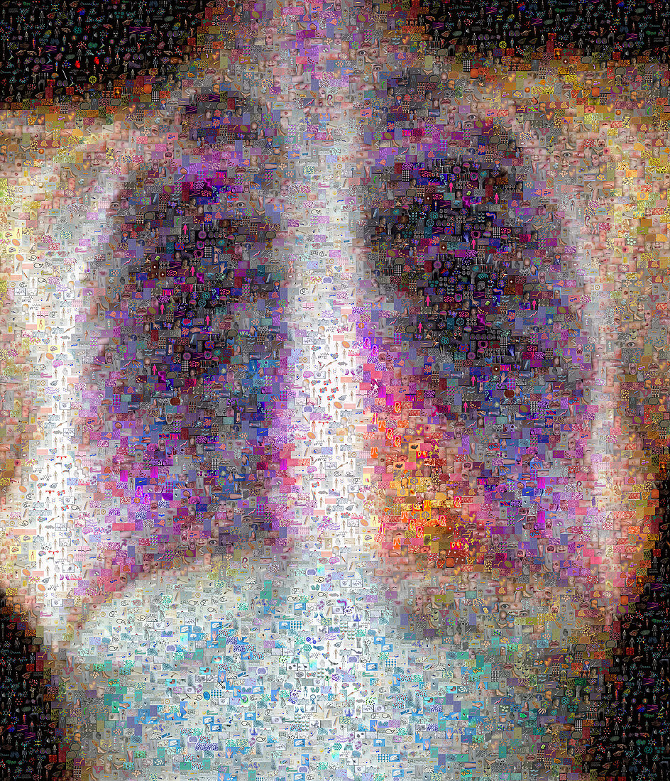 Mosaic of Chest X-Ray