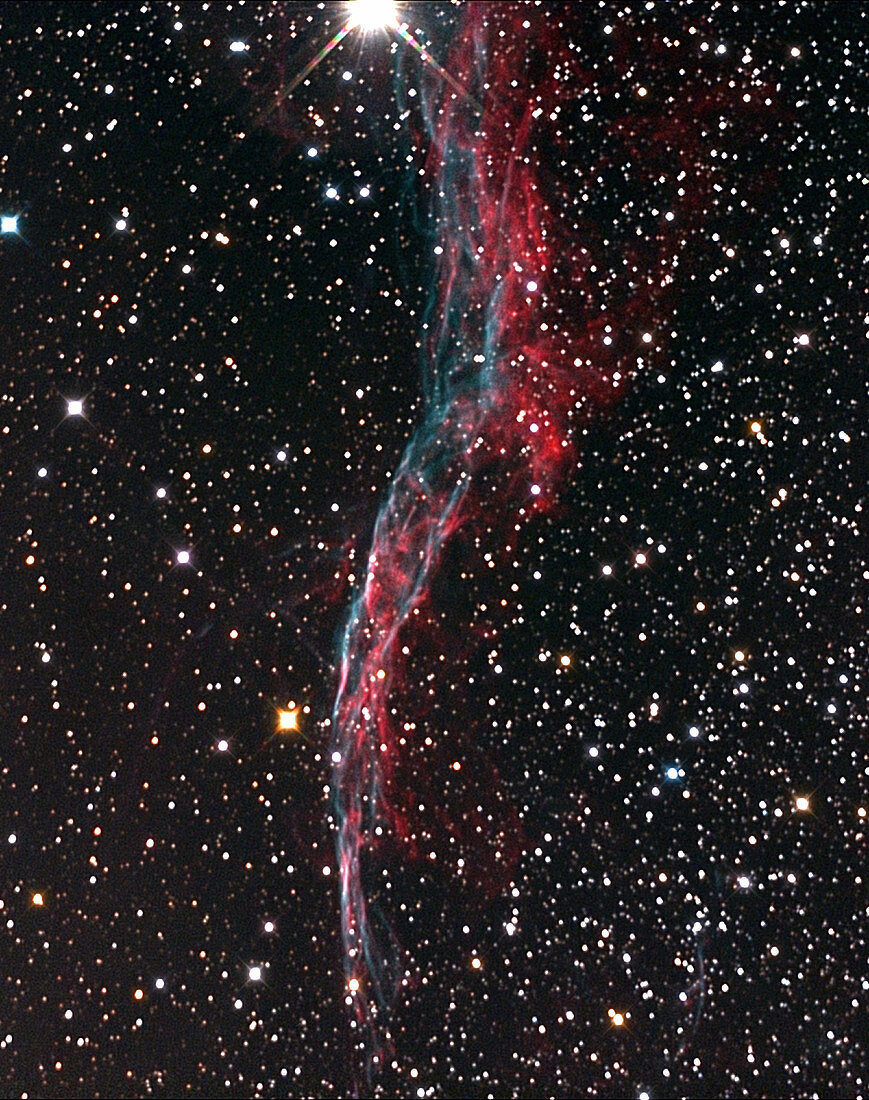 52 Cygni and Veil Nebula SNR