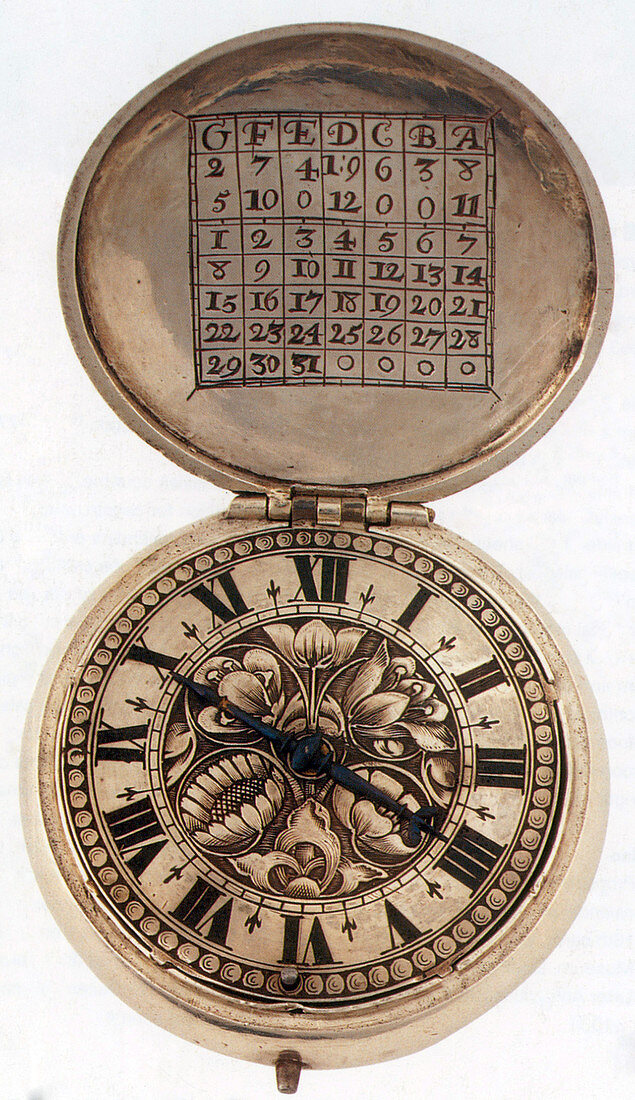 Pocket Watch with Perpetual Calendar