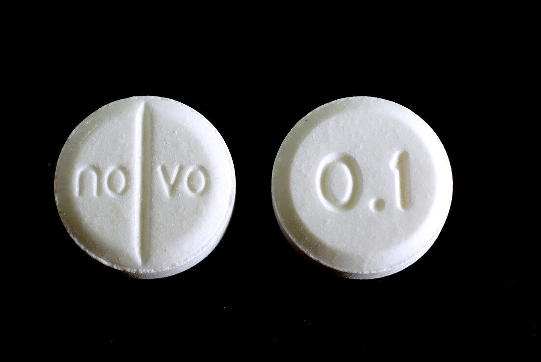 Clonidine (0.1 mg) pills