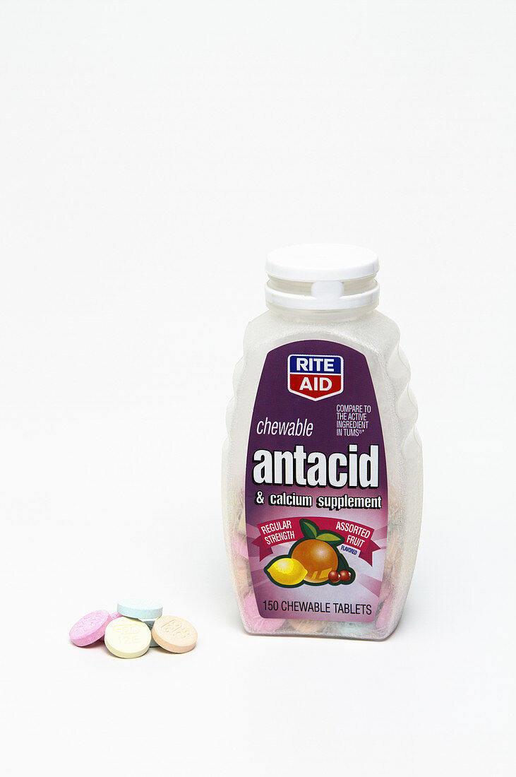 Antacid dietary supplement