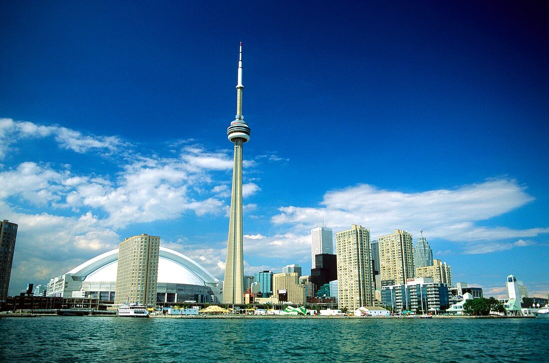 City skyline of Toronto,Canada