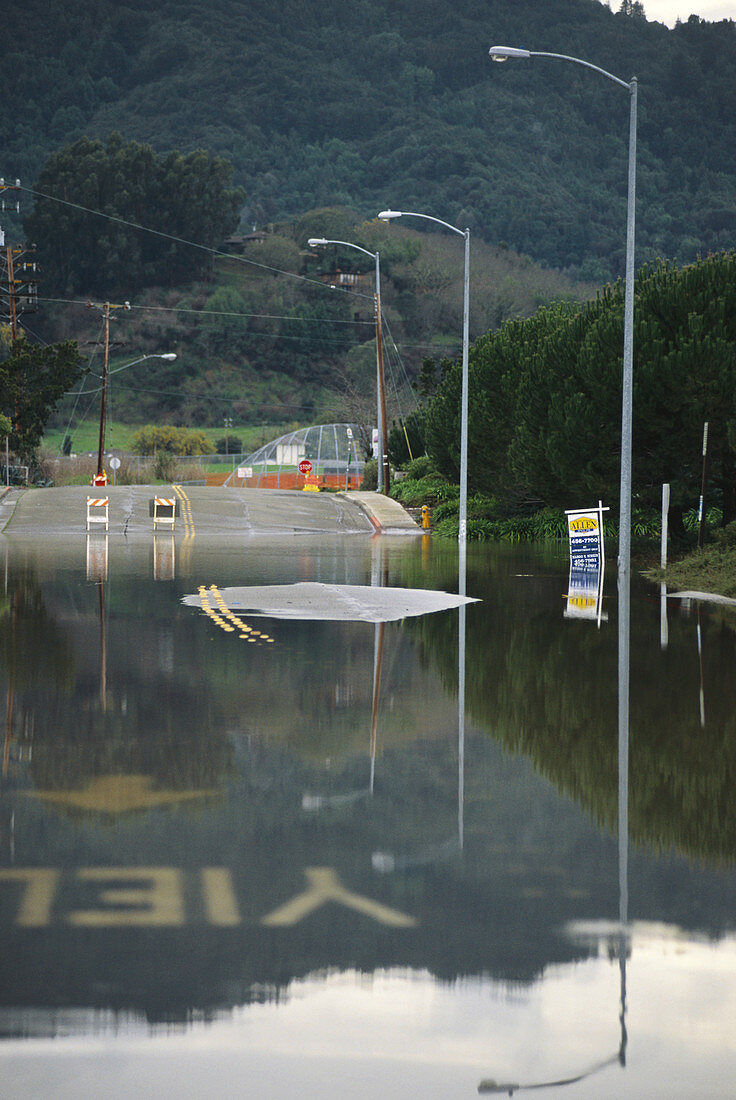 El Nino Flooding Hits Marin County