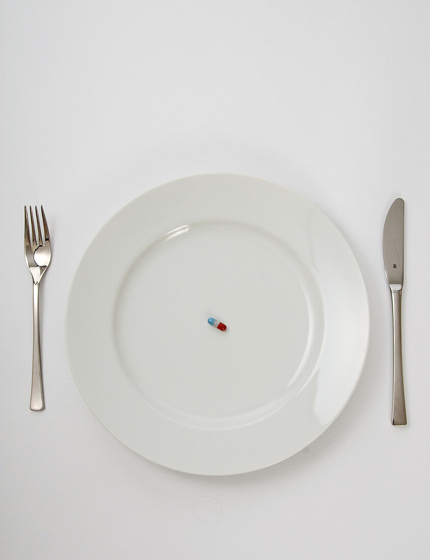 Pill on Plate