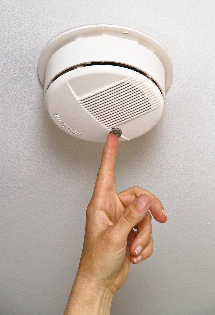 Testing a Smoke Alarm