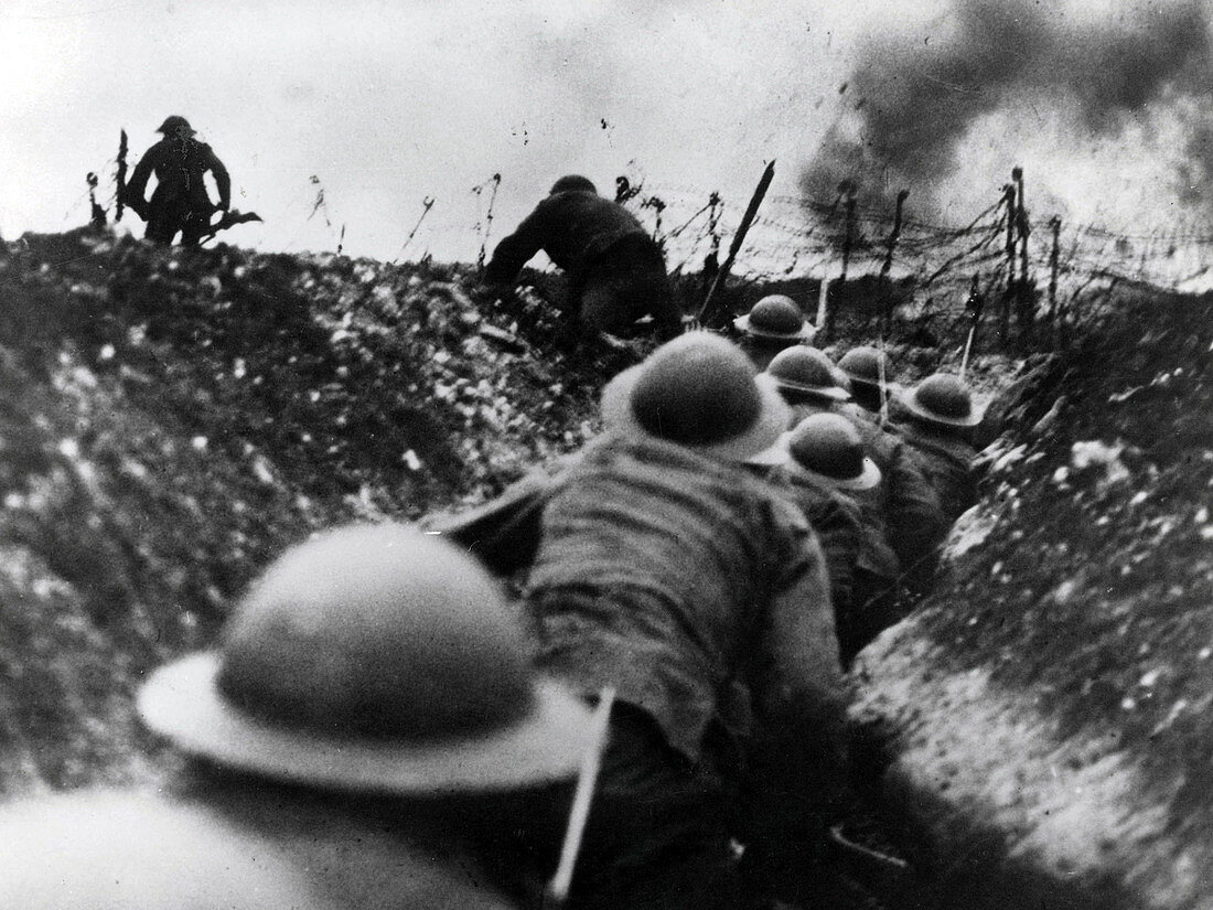 WWI,Over the Top,Trench Warfare