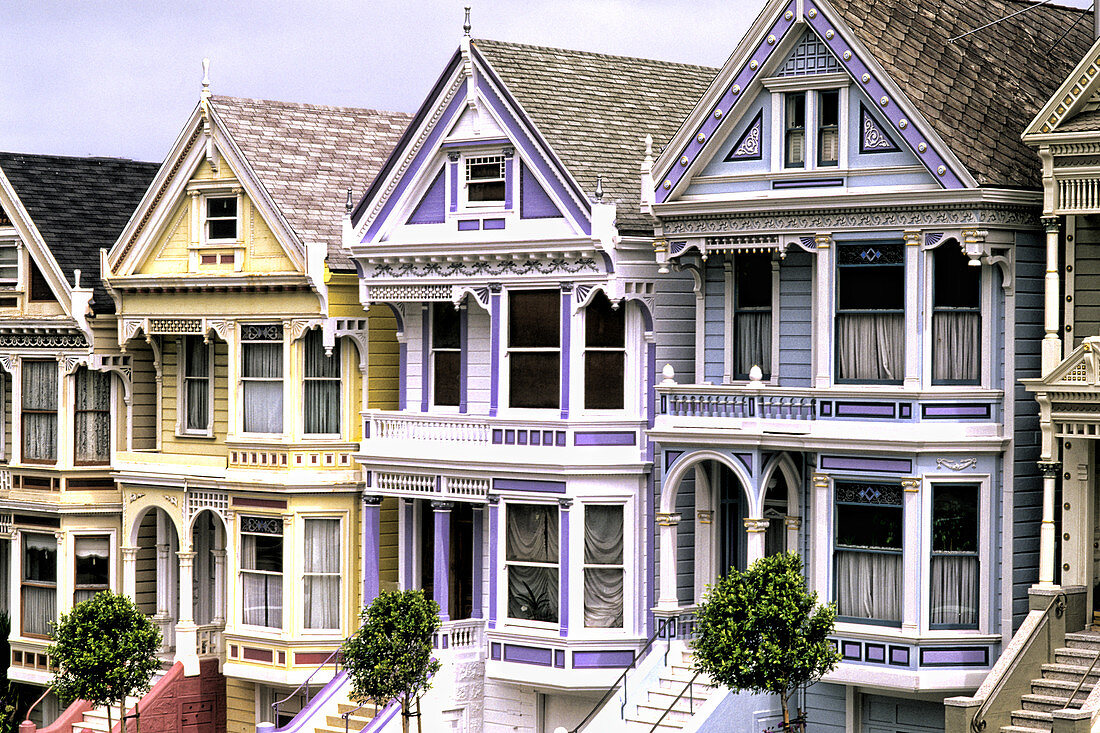Victorian Houses,San Francisco