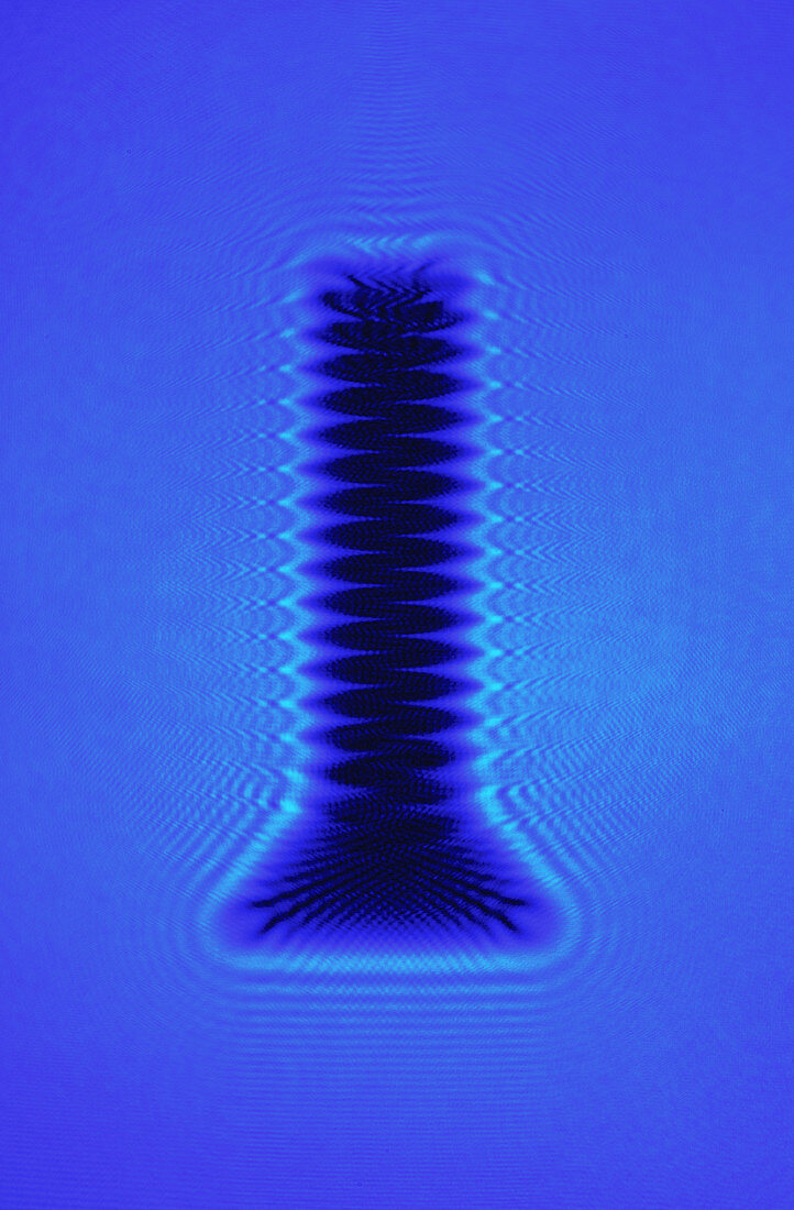 Diffraction on a screw