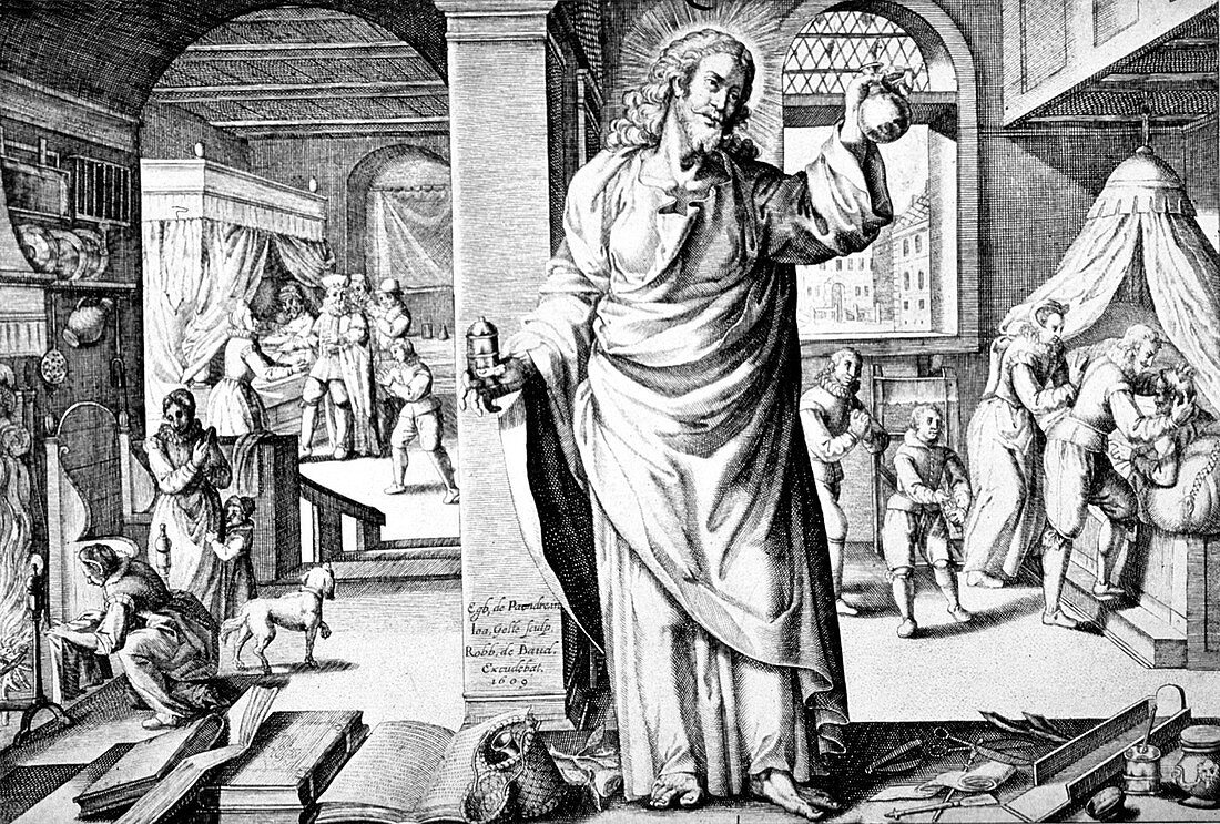 Physician As God,17th Century