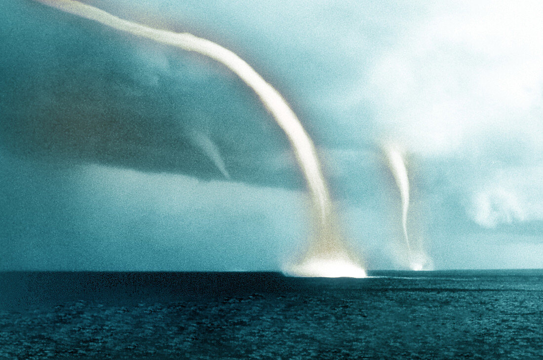 Multiple Waterspouts