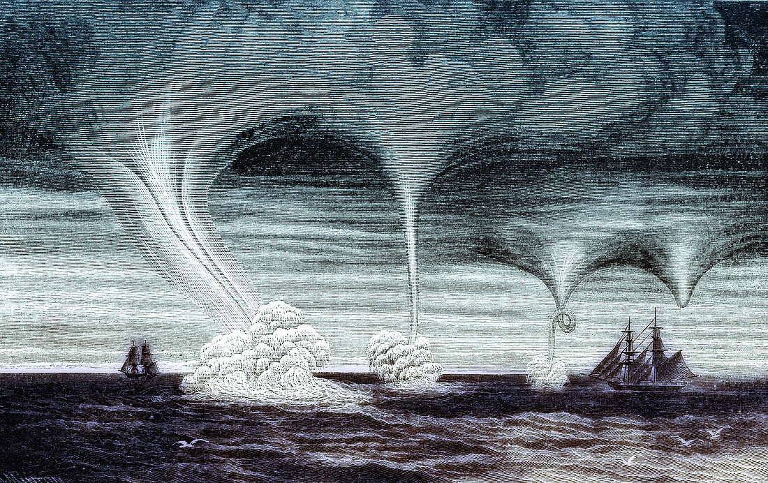 Waterspouts,1873