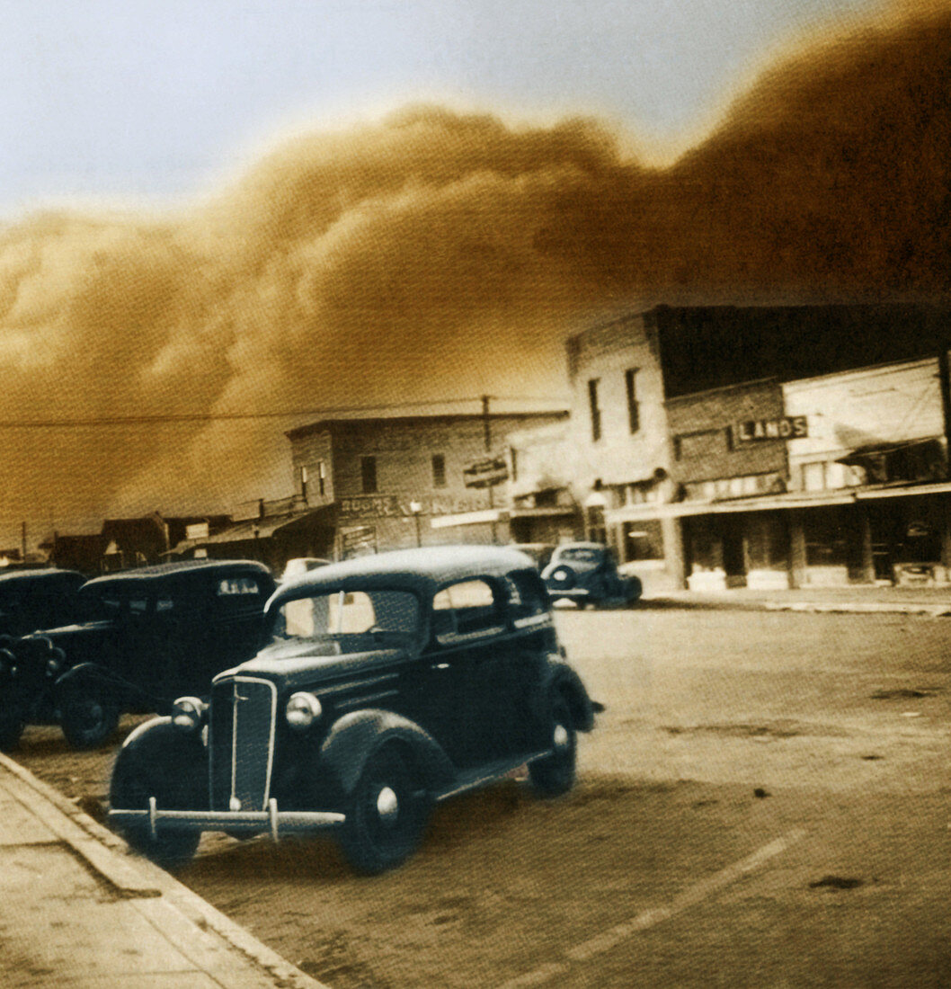 Dust Bowl of the 1930's,Elkhart,Kansas