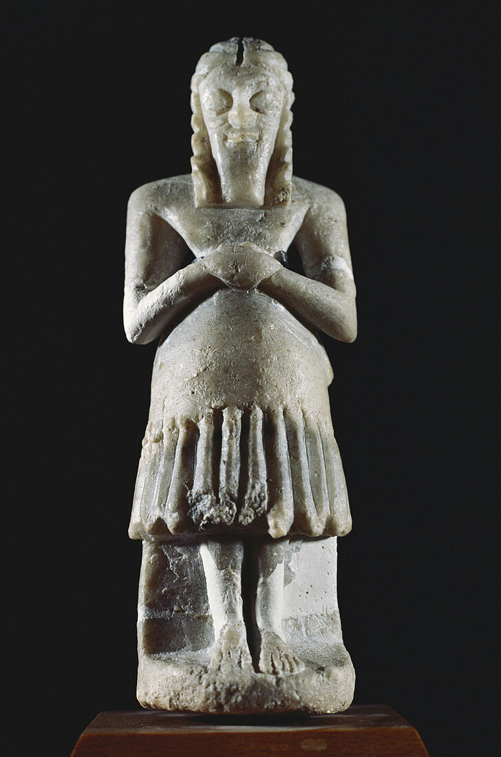 Limestone Figurine from Tell al-Khoueira
