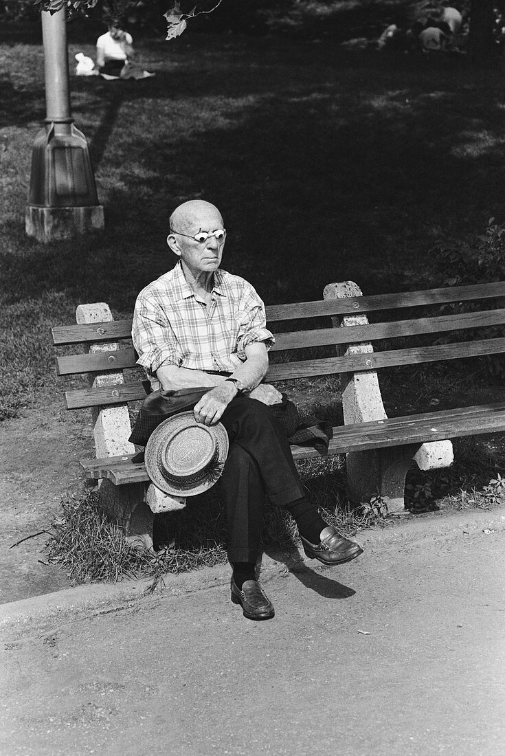 Man With Odd Sunglasses,1972