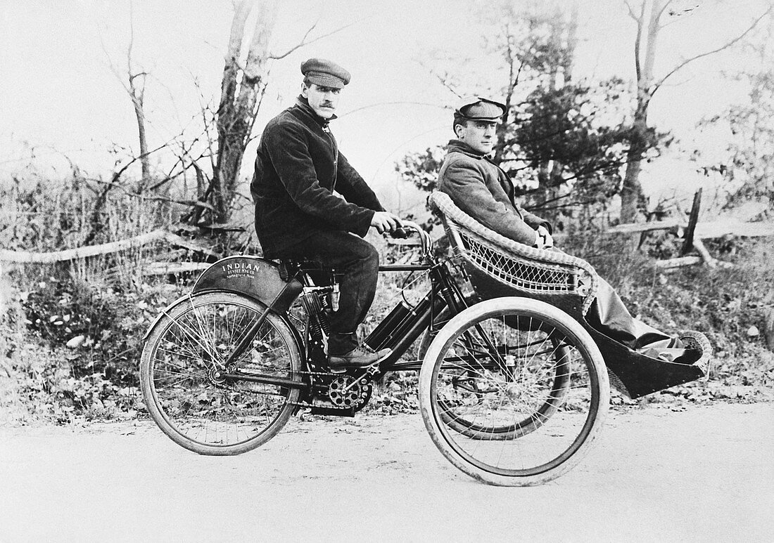 Custom Motor-Tricycle,1900s