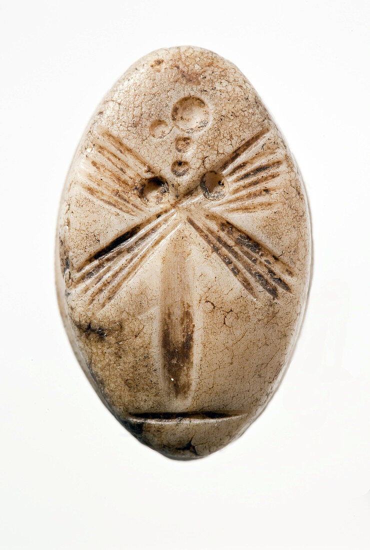 Marble Stamp Seal,8th-7th Century BC