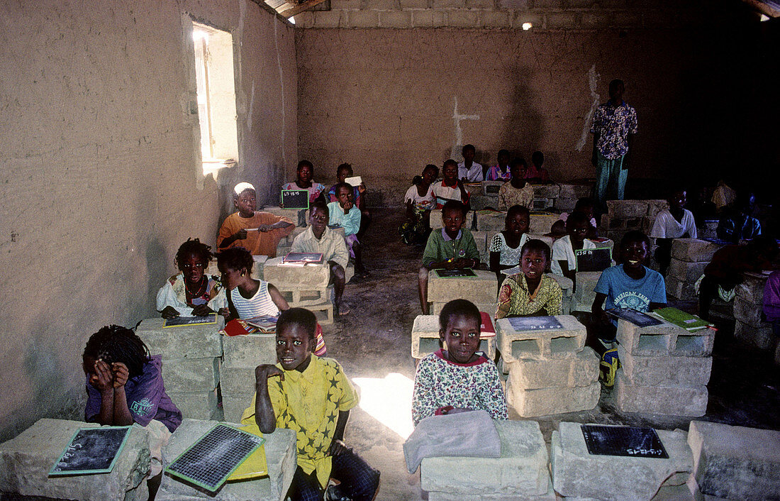 Catholic Mission School Children,Senegal