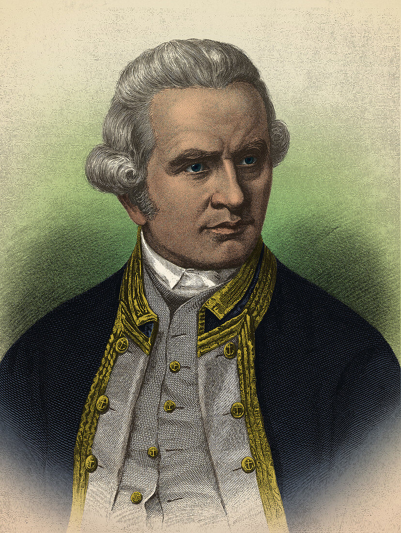 Captain James Cook,English Explorer