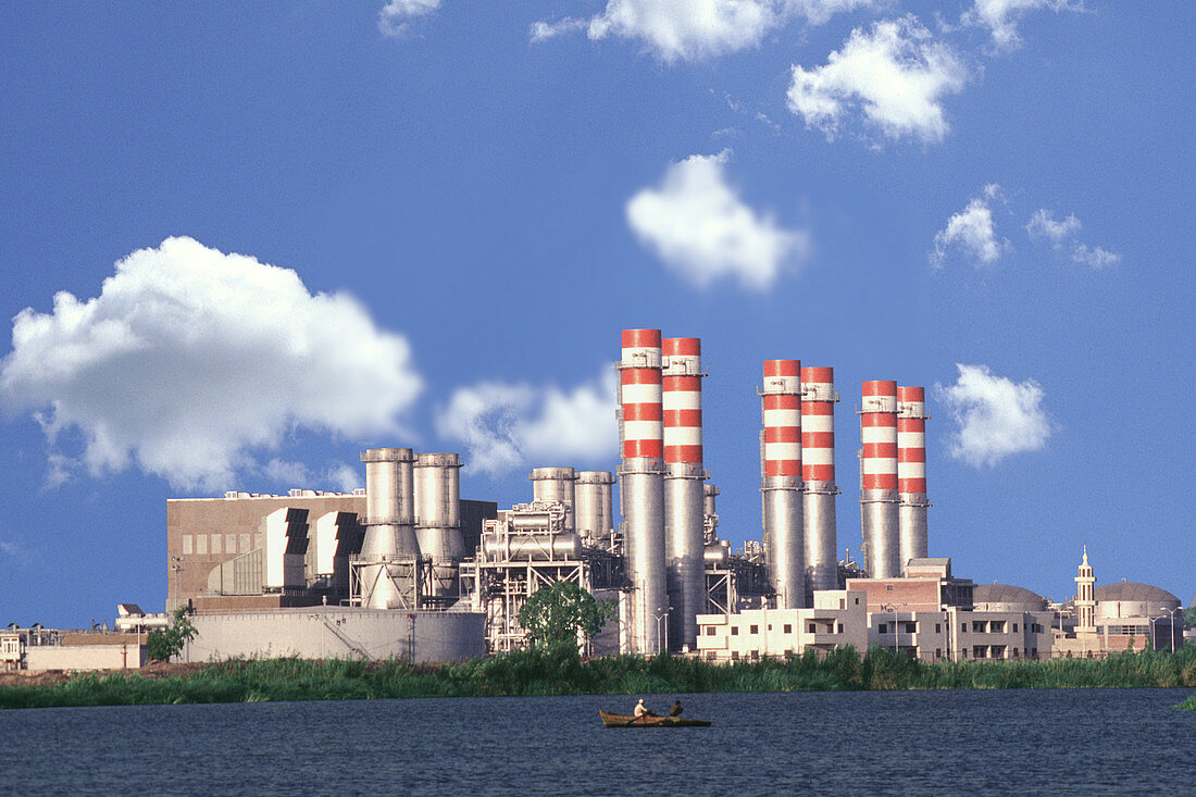 Combined cycle power station