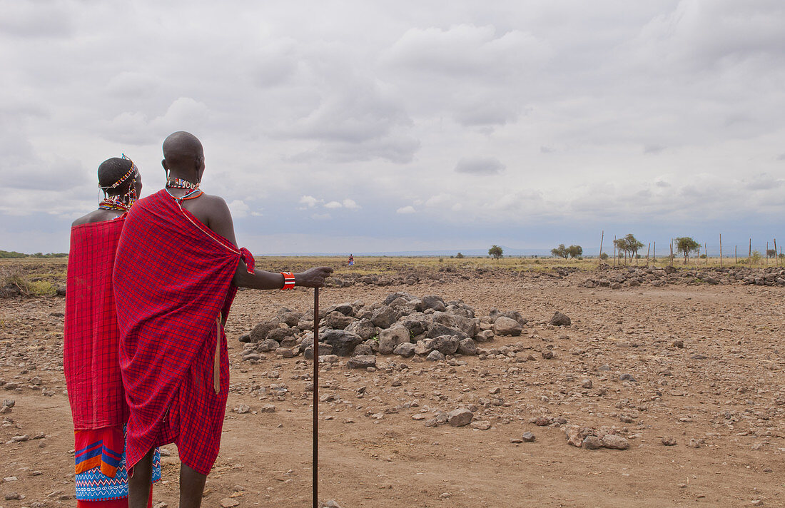 Masai Man and Wife,Kenya