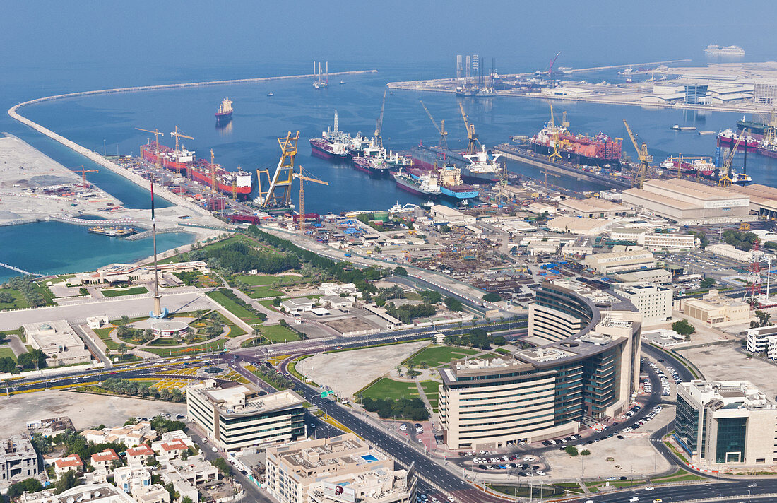 Dry Docks Shipping Port,Dubai