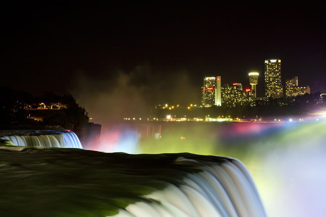 Niagara Falls at Night,Canada