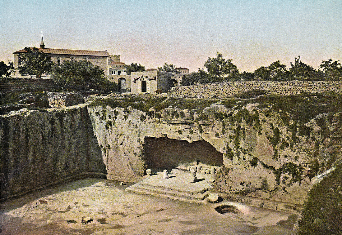 Tombs of the Kings,Jerusalem,1890s
