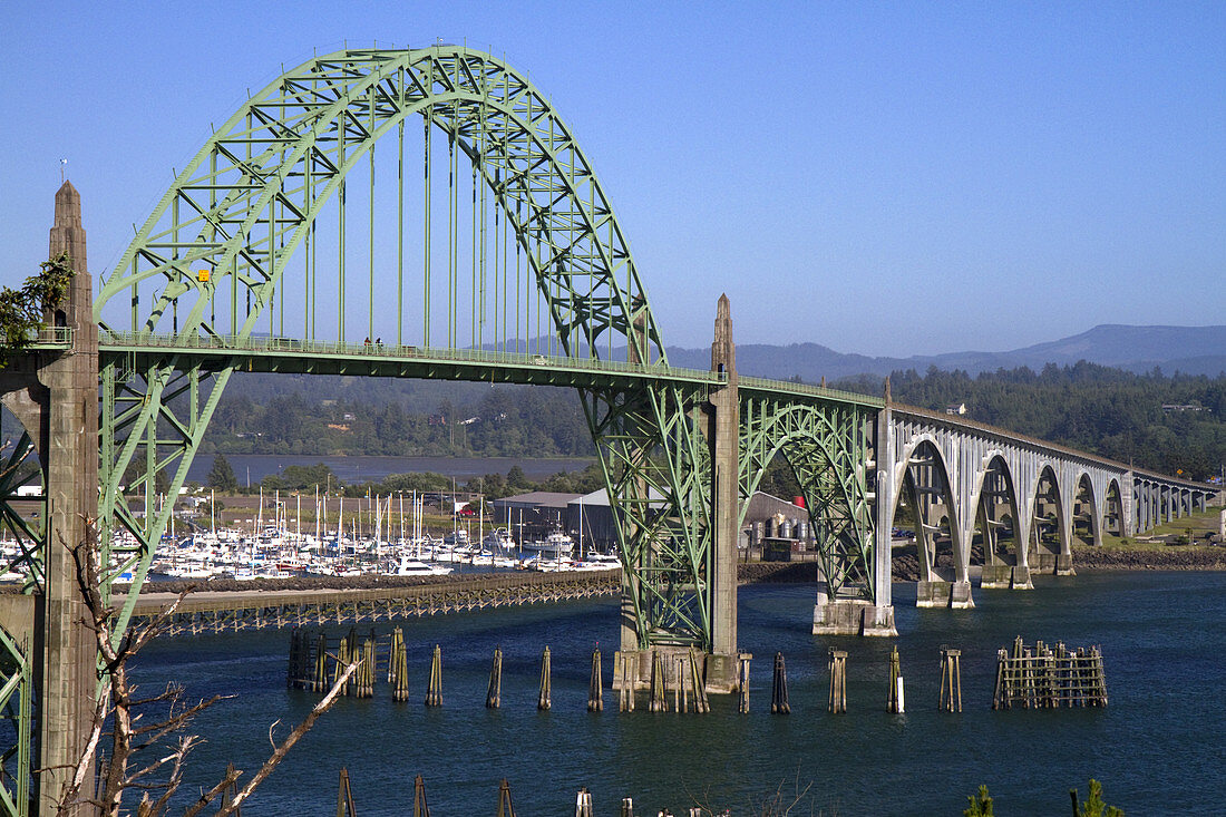 Yaquina Bay Bridge,Newport,Oregon