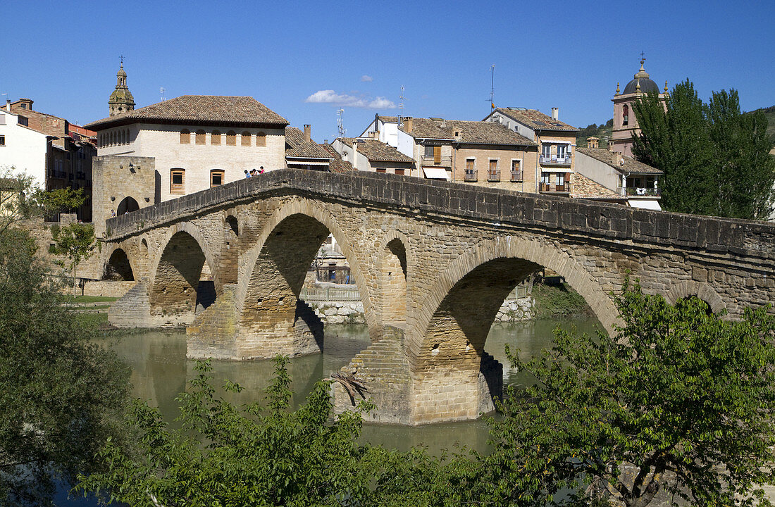 Six-Arched Roman Bridge,Spain