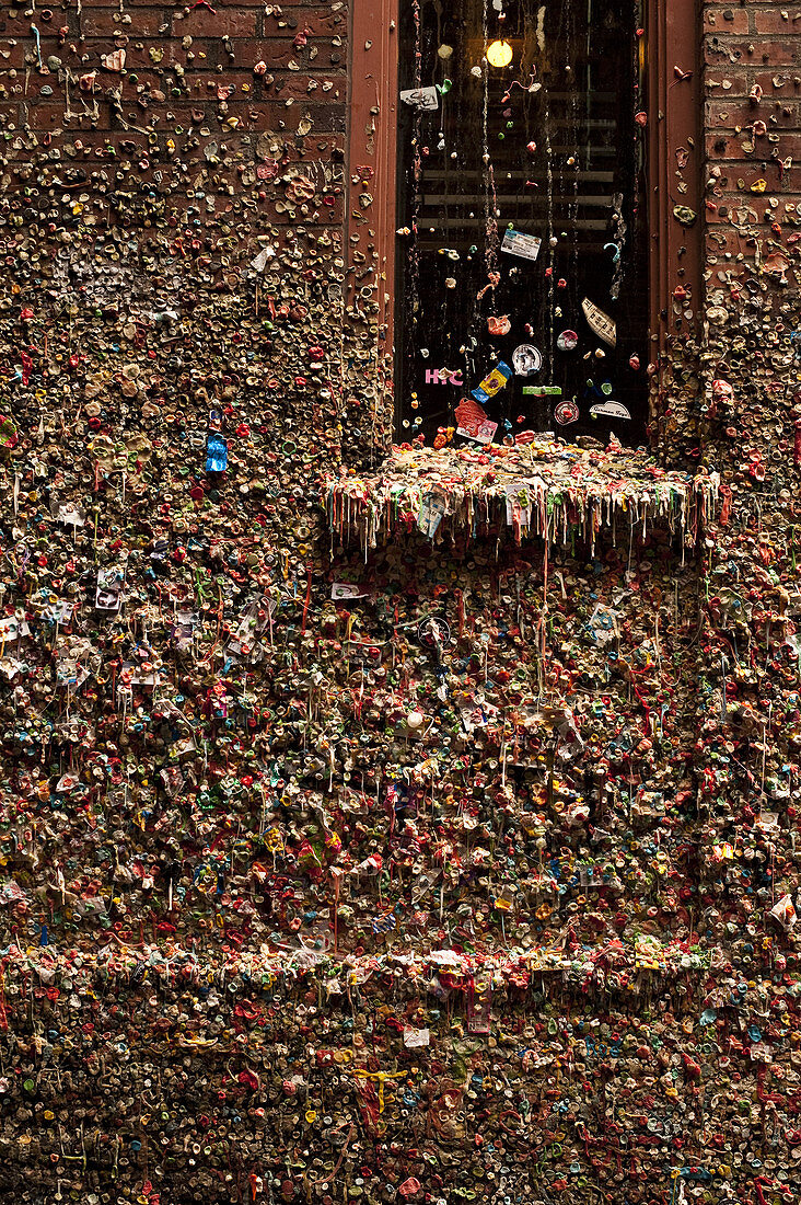 Pike Place Market Gum Wall,Seattle