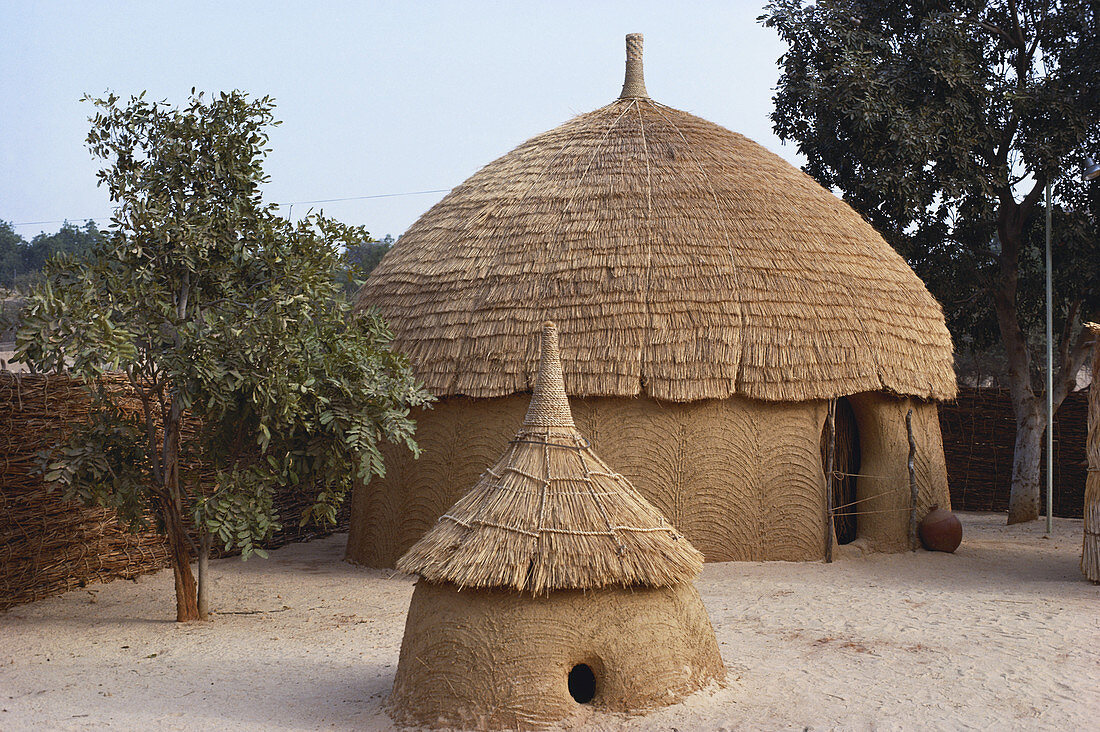 Family in a Hausa Village,Niger